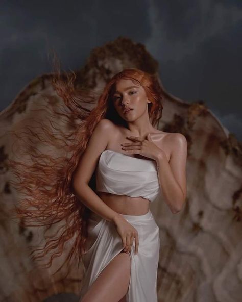 Andrea Brillantes Photoshoot, Greek Goddess Photoshoot, My 18th Birthday, Pisces Season, Debut Photoshoot, Vogue Photoshoot, Young Actresses, Fashion Photography Poses, Beach Photoshoot