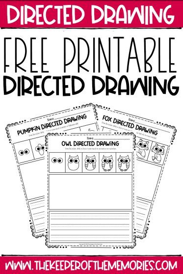 These Free Printable Fall Directed Drawing printables are perfect for developing listening skills and engaging kids in distance learning this year. Download yours today! #fall #printables #directeddrawing #art #writing #copywork #drawing #creativewriting #finemotor #creativethinking #problemsolving Summer Directed Drawing, Fall Directed Drawing, Directed Drawing Kindergarten, Drawing Worksheets, Seasons Preschool, Toddler Math, Creative Writing Activities, Fall Drawings, Preschool Homeschool