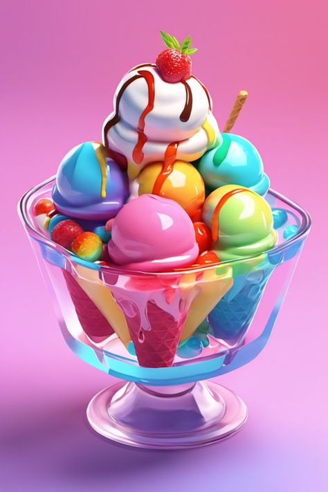 #icecream #icecreamaesthetic #rainbowaesthetic #summer #fun #rainbow #pink Galaxy Treats, Cute Wallpapers For Android, Ice Cream Art, Rainbow Ice Cream, Food Pic, Colorful Ice Cream, Jelly Wallpaper, Happy Birthday Cake Images, Ice Cream Day