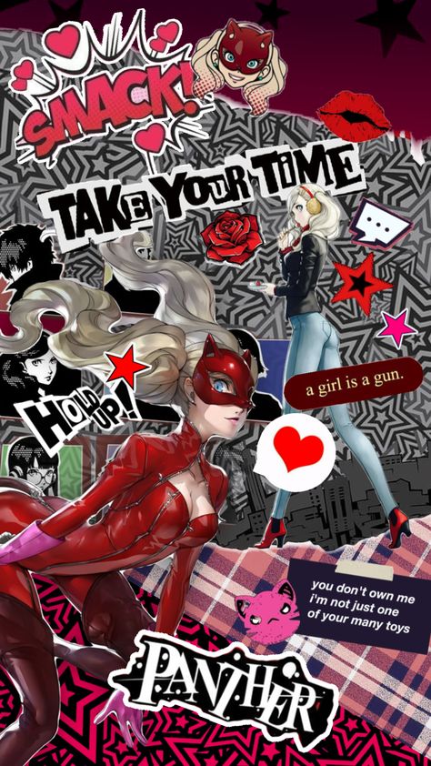 Creato da 678AuroraBorealis678 su Shuffles Panther Persona 5, Persona 5 Wallpapers, Persona 5 Ann, Halloween Pictures, Persona 5, Panther, Game Art, Cool Girl, Persona