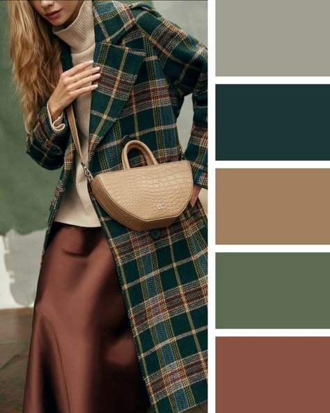 Autumn Color Palette Fashion, Deep Autumn Color Palette, Soft Autumn Color Palette, Colour Combinations Fashion, Color Combos Outfit, Color Blocking Outfits, Color Combinations For Clothes, Paris Chic, Color Trends Fashion