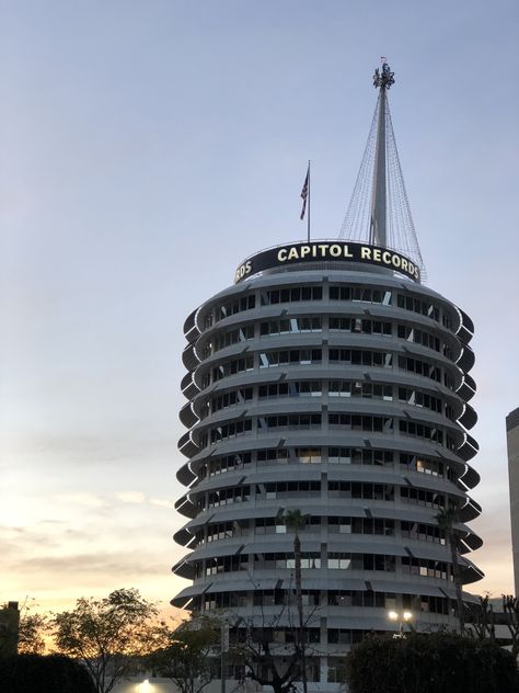 Capitol Records Building Records Wallpaper, Capitol Records, Leaning Tower, Leaning Tower Of Pisa, Pisa, Angeles, California, Building, Los Angeles