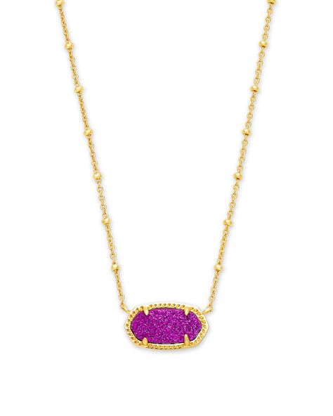 Kendra Scott Jewelry Necklaces, Kendra Scott Necklace Orange, Purple Kendra Scott Necklace, Kendra Scot, Kendra Scott Elisa Necklace, Elisa Necklace, Kendra Scott Necklace Elisa, Preppy Accessories, Preppy Things