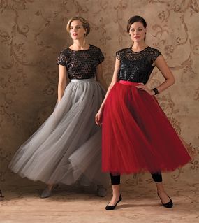 Diy Tulle Skirt, Tulle Skirt Tutorial, Ladylike Dress, Threads Magazine, Fancy Tops, Tulle Tutu, Full Skirts, Diy Skirt, Batik Dress