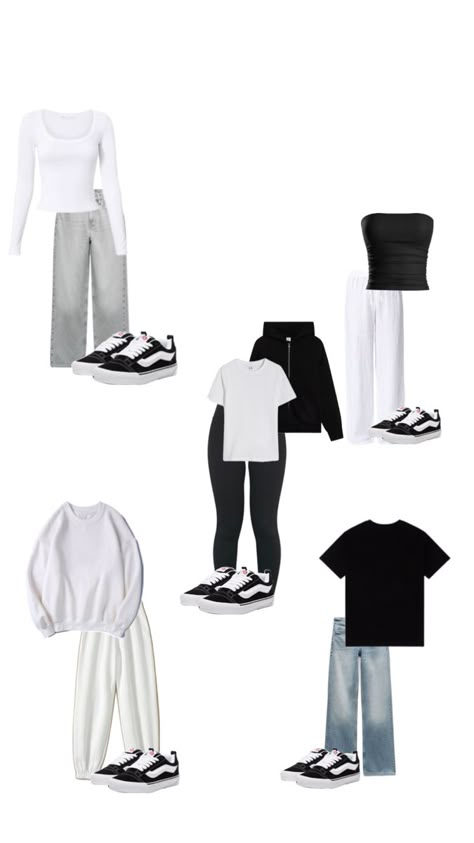 Outfit vans knu on school Vans Outfit Girls, Outfit Vans, Outfit Campus, Vans Outfit, Outfit Zara, Mode Zara, Everyday Fashion Outfits, Cute Preppy Outfits