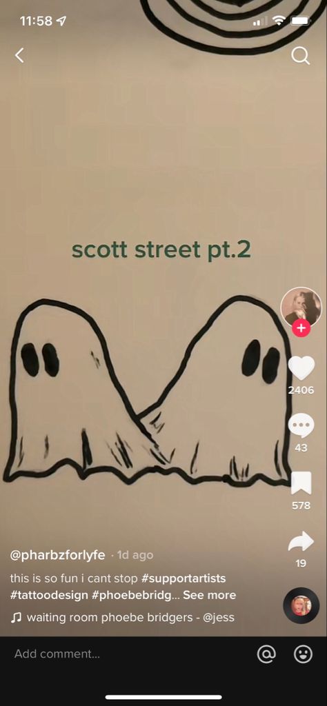 Scott Street Tattoo, Scott Street, Street Tattoo, Phoebe Bridgers, Waiting Rooms, Support Artists, Tattoo Inspo, Tattoo Ideas, Tattoo Designs