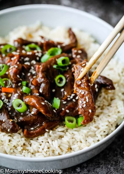 Duo Crisp Air Fryer Recipes, Insta Pot Beef, Easy Mongolian Beef Recipe, Instant Pot Mongolian Beef, Bbq Korean, Mongolian Bbq, Easy Mongolian Beef, Instant Pot Duo Crisp, Mongolian Beef Recipe