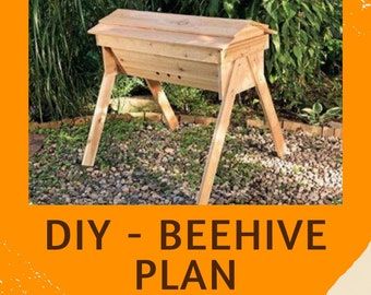 Beehive Diy, Diy Bee Hive, Beekeeping Diy, Bees House, Diy Beehive, Bee Hives Diy, Plan Bee, Cat House Plans, Langstroth Hive