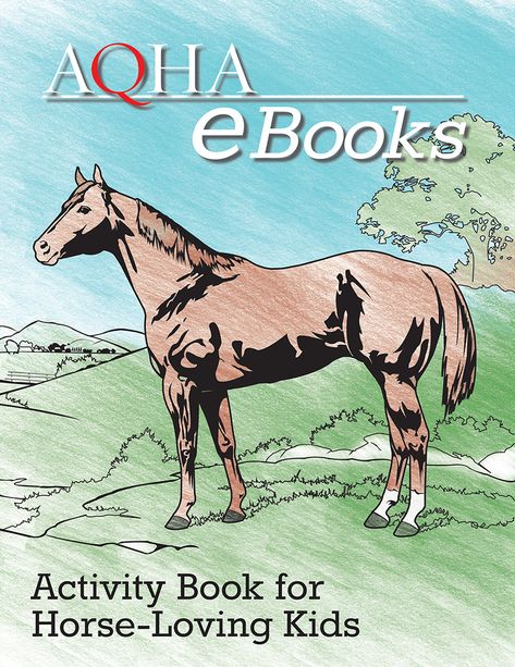 Activity Book for Horse-Loving Kids | Free Download - AQHA Squirrel Coloring Page, Horse Coloring Books, New Year Coloring Pages, Fathers Day Coloring Page, Free Horses, Horse Coloring Pages, American Quarter Horse, Cute Squirrel, Horse Coloring