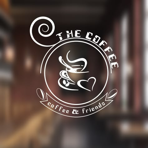 Coffee Club Logo, Coffee Shop Logo Design Creative, Cafe Logo Inspiration, Cafe Logos Design, Coffe Logos Ideas, Cafe Names Ideas Logo, Cafe Logo Design Creative, Coffee Shop Design Logo, Cafe Shop Logo