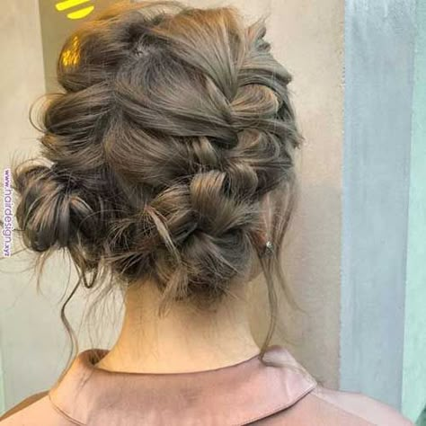 Cute Braids For Short Hair, Cute Braids, Braided Ponytail Hairstyles, Peinados Fáciles Para Cabello Corto, Penteado Cabelo Curto, Cute Hairstyles For Short Hair, Hair Braids, Short Hairstyle, Blonde Bobs