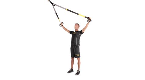 This TRX Workout Strengthens Your Entire Body at Once—And It Only Takes 10 Minutes | Well+Good Trx Squat, Trx Straps, Trx Exercises, Trx Suspension Trainer, Trx Suspension Training, Trx Suspension, Exercises For Beginners, Trx Training, Suspension Trainers