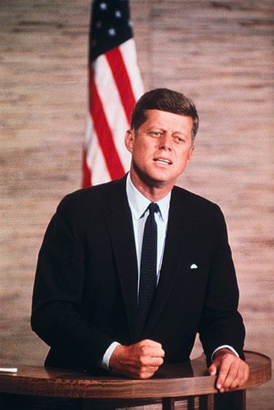 The 10 best US presidential campaigns | Culture | The Guardian Jfk And Jackie, Leadership Skill, John Fitzgerald, United States Presidents, Jfk Jr, Usa Presidents, The Kennedys, American Presidents, Celebrity Babies