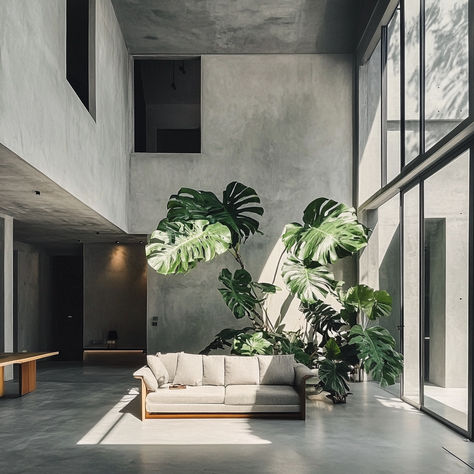 Make it minimal but with plants Plants Interior Design, Space Plants, Plant Interior, Plants Interior, Minimal Space, Make It, Interior Design, Plants, Green