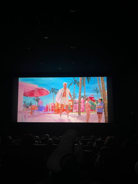 Barbie Movie Theater, Movie In Theater, Barbie Movie 2023, Movie 2023, Cinema Movie, Movie Theatre, Barbie Movie, Barbie Movies, Food Obsession