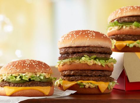 13 Menu Items McDonald's Employees Won't Eat | Eat This Not That Sauce Burger, Mcdonald Menu, Mcdonalds Gift Card, Double Cheeseburger, Fast Food Items, Beef Patty, Fast Food Chains, Poutine, Big Mac