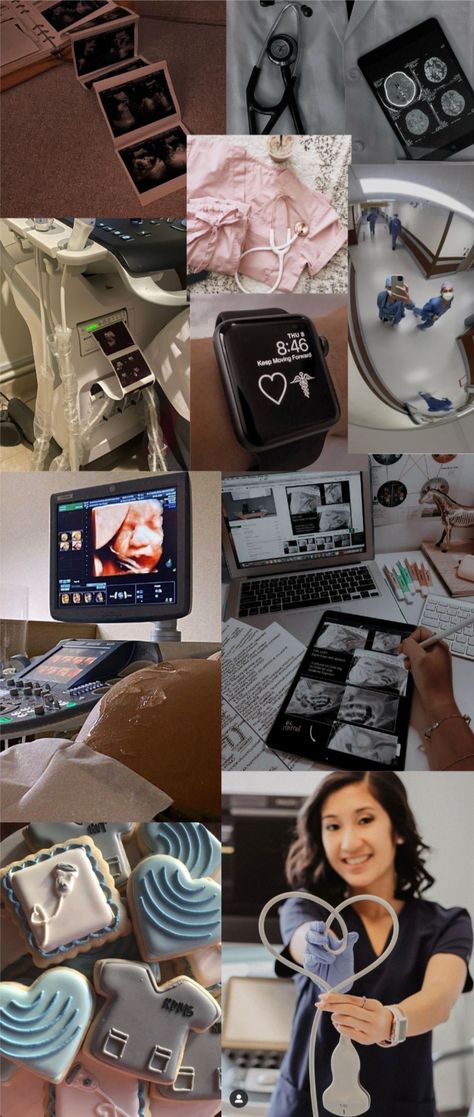 Black Sonographer Aesthetic, Ultrasound Technician Aesthetic Pictures, Obstetric Sonographer Aesthetic, Embryologist Aesthetic, Sonography Vision Board, Pediatric Sonography Aesthetic, Ultrasound Tech Tattoo, Obgyn Sonographer Aesthetic, Obstetricians Aesthetic