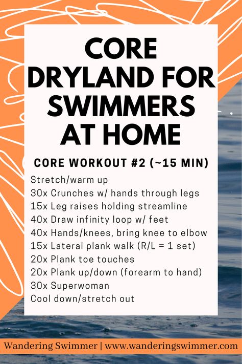 Land Workouts For Swimmers, Swimmers Dryland Workout, Swimmer Workouts, Swim Team Workouts, Dryland For Swimmers, Swimmer Dryland Workouts Gym, Swimmers Workout, Swim Dryland Workout, Swimming Dryland Workout Exercises