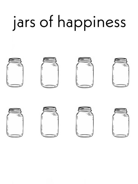 Jars Of Happiness Template Tiktok, Battery Of Happiness Template, Jars Of Happiness, Happiness Template, Jars Of Love, Jar Of Happiness, Jar Of Happiness Template, Jar Of, Fill The Jars Template