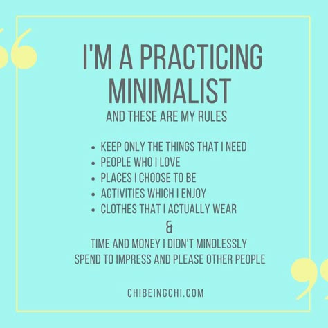 What does being a practicing minimalist mean? For me, it means choosing a journey to find personal freedom and happiness, not defined by material possessions, but by the rich life experiences found in nature, oneself, and people we love. What's your definition and guidelines. Please share ♥️ Join our community and get daily tips and support in your minimalism journey. Get your free intro Ebooklets to start http://eepurl.com/clK9nj Minimalist Rules, Minimalism Challenge, Becoming Minimalist, Minimalism Lifestyle, Minimal Living, Simplifying Life, Dale Carnegie, Cool Ideas, Live Simply