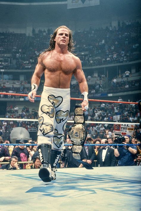 Best Wwe Wrestlers, Wwe Shawn Michaels, Ecw Wrestling, Nwa Wrestling, The Heartbreak Kid, Wrestling Posters, Wwe Pictures, Wrestling Stars, Shawn Michaels