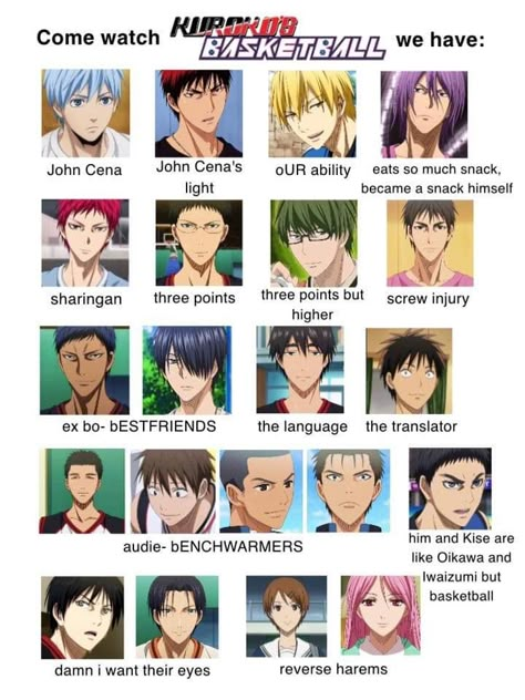 Knb X Y/n, Kuroko Basketball Memes, Kuroko No Basket X Y/n, Kuroko No Basket Fanart, Knb Memes, Aomine X Kuroko, Kurokos Basketball, Doflamingo Wallpaper, Kuroko Basketball