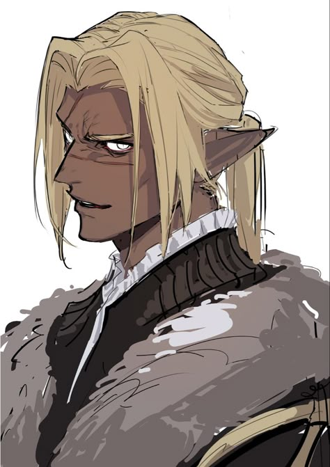 Long Hair Male Oc, Shadar Kai Artificer, Firbolg Paladin, Character Dnd, Unarmed Fighter Dnd, Eladrin Elf Male, Dnd Oc Male, Dnd High Elf, Elf Man