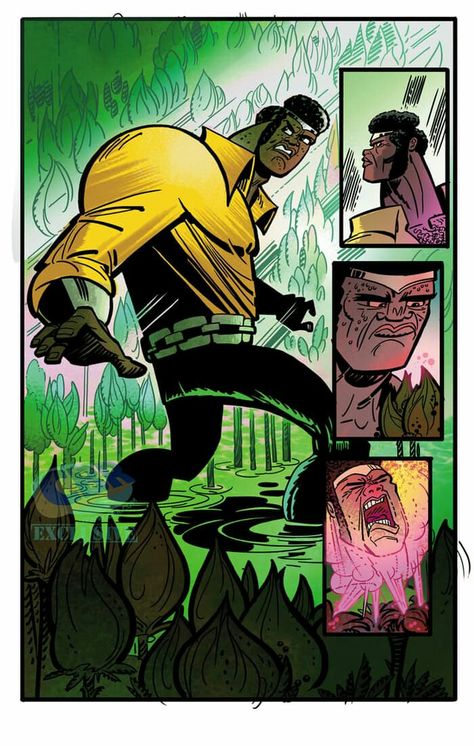 Cage! #001 by Genndy Tartakovsky Genndy Tartakovsky Art, Genndy Tartakovsky, Anime Toon, Graphic Novel Art, Luke Cage, Comic Collection, Comic Page, Cartoon Character Design, Comic Illustration