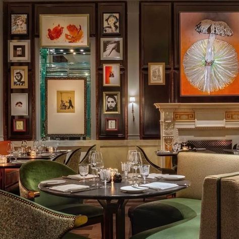 Dowling's at The Carlyle — opulist Lounge Restaurant Design, The Carlyle Hotel, Concept Hotel, Carlyle Hotel, New York City Restaurants, New York Hotel, The Carlyle, New York Restaurants, Luxe Travel