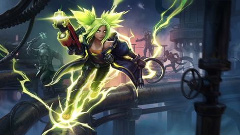 Zeri League Of Legends, Akali League Of Legends, Champions League Of Legends, Lol League Of Legends, Light Novel, Manga Comics, League Of Legends, Art Works, Cover Art