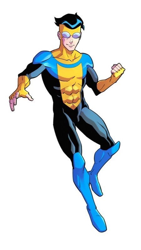 Invincible Flying, Invincible Mark, Invincible Art, Superhero Character Design, Mark Grayson, Thing To Draw, Dnd Character Design, Omni Man, Famous Warriors