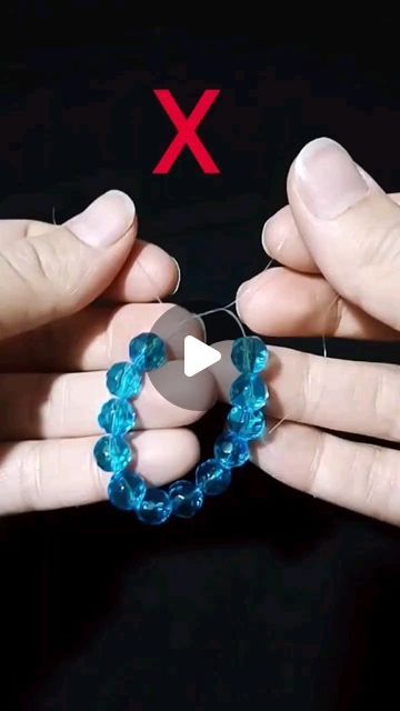 _mamta_250 on Instagram How To Tie A Knot In An Elastic Bracelet Tutorial, How To Tie Elastic String For Bracelets, How To Tie Bracelet Knots Elastic, How To Tie A Bracelet Elastic, How To Tie Knots For Bracelets, Elastic Band Bracelets, How To Tie The End Of A Bracelet, How To Tie Bracelets, How To Knot A Bracelet