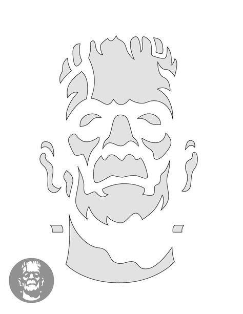 Frankenstein Pumpkin Stencil, Halloween Pumpkin Templates, Pumpkin Templates, Frankenstein Pumpkin, Zombie Pumpkins, Halloween Pumpkin Stencils, Halloween Pumpkin Carving Stencils, Pumkin Carving, Halloween Forum