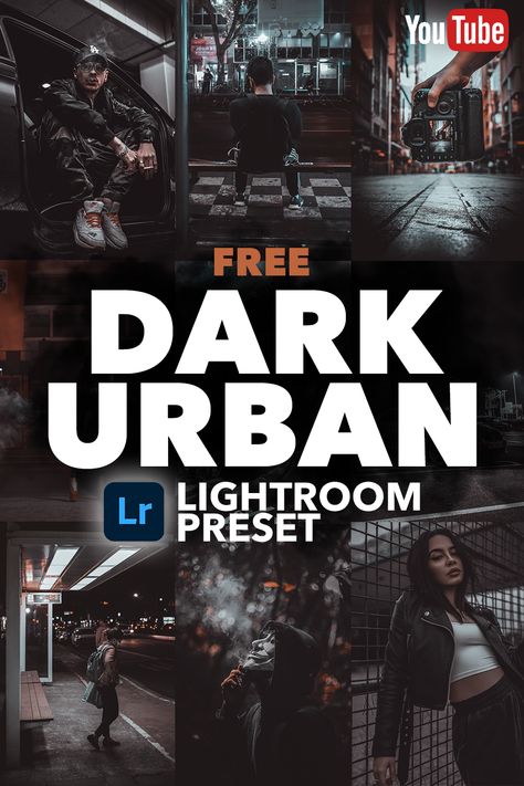 Watch now! How you can create a free dark urban lightroom mobile preset on my youtube channel. My channel will make lightroom presets free tutorials for you. In this free video i will show you how to edit urban and street photography, only using the free lightroom mobile app for iPhone or Android. Street Lightroom Presets, Lightroom Presets Street Photography, Urban Preset Lightroom Free, Adobe Presets Free, Dark Edit Lightroom, Adobe Lightroom Presets Dark, Best Lightroom Presets For Portraits, Dng Presets Lightroom Free, Preset Dng Lightroom Free