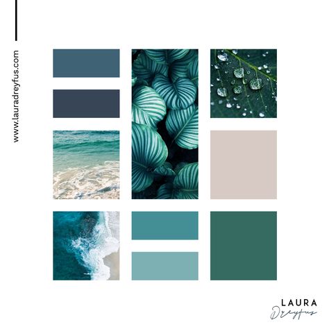 Blue And Green Mood Board, Water Mood Board, Turquoise Mood Board, Sea Branding, Beach Mood Board, Beach Moodboard, Moodboard Blue, Branding Mood Board Inspiration, Beach Color Palettes