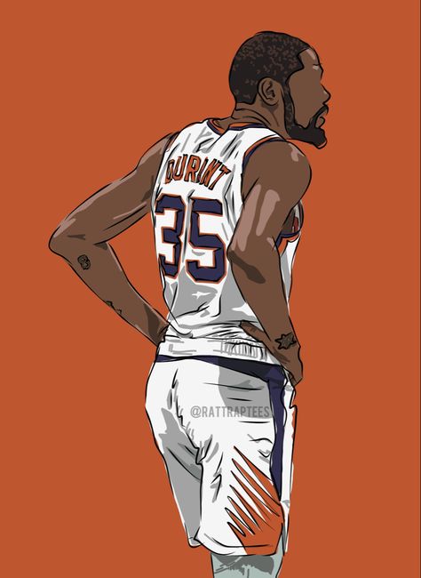 Kevin Durant Phoenix Suns nba basketball sketch art by RatTrapTees Kevin Durant Drawing, Kevin Durant Art, Basketball Sketch, Nba Kevin Durant, Kevin Durant Wallpapers, Resin Paintings, Retro Games Wallpaper, Phoenix Suns Basketball, Nba Artwork