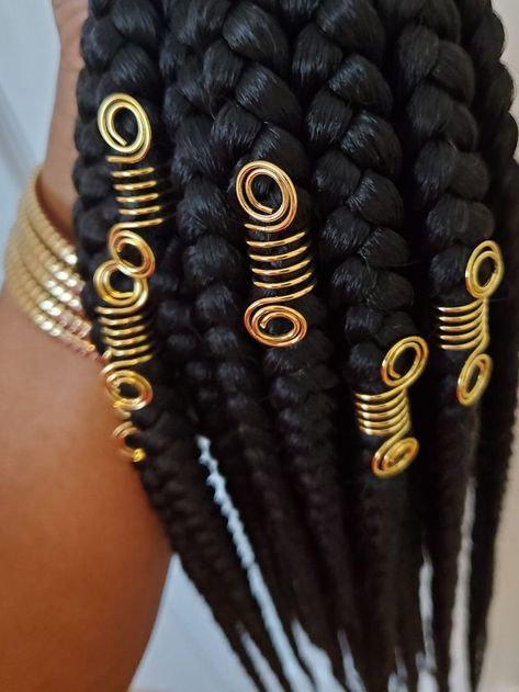 ✅️ Individually Braided And Installed ✅️ Hot Water Set #clcbam #clcbamrollingbangles #clcbambraidedhats #braider #neatbraids #braids #longbraids #boxbraids #boxbraidstyles #mediumbraids #knotlessbraids #instabraids #braidedhats #braidedhatwigs #braidwigs #wigs #hats #buckethats #braidedbuckethats #black #denim #badhairday #hairgems #hairjewels #hairbeads #beads #braidsandbeads #hairaccessories #spirals Braid Decorations, Braiding Hairstyles, Individual Braids, Braid Accessories, Hair Jewels, Box Braids Styling, Braids With Beads, Long Braids, Hair Beads