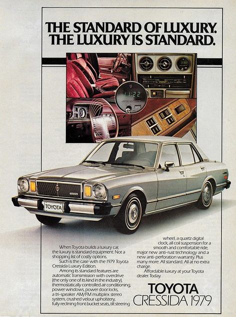 1979 Toyota Cressida (Canada) | Michael | Flickr Toyota Vintage, Most Luxurious Car, Toyota Cressida, Cars Drawing, Classic Cars Chevy, Bike Poster, Car Drawing, Car Decorations, Car Organizer