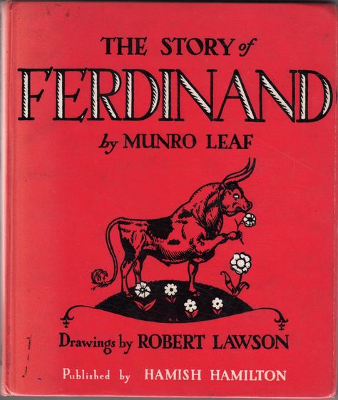 The Story of Ferdinand The Story Of Ferdinand, Classic Kids Books, Good Bedtime Stories, Classic Childrens Books, Inspirational Movies, Best Children Books, Leaf Drawing, Childhood Books, Children's Picture Books