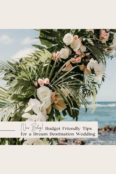 Find our exclusive budget-friendly tips for a destination wedding that will help turn your dream destination wedding day into reality. Traditional weddings tend to put more strain on budgets than destination weddings, though it takes some guidance by a destination wedding expert to facilitate a cost effective stay for all of your guests, and we’ve got some destination wedding tips to guide you through that process. Carribean Destination Wedding, Destination Wedding Bahamas, Barbados Destination Wedding, Mexico Destination Wedding All Inclusive, Destination Wedding Locations Caribbean, Destination Wedding Mexico Riviera Maya, Boutique Hotel Wedding, Wedding Checklist Budget, Best Destination Wedding Locations