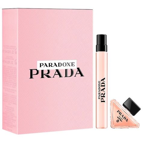 Mini Paradoxe Eau de Parfum Set - Prada | Sephora Prada Mini, Travel Size Toiletries, Perfume Floral, Feminine Fragrance, Perfume Set, Sephora Beauty, Multi Dimensional, Perfume Gift, Beauty Inside