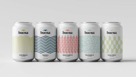 Buena House Takes A Looped And Linear Approach | Dieline - Design, Branding & Packaging Inspiration Beer Packaging Design, Mises En Page Design Graphique, Drinks Packaging Design, Bottle Design Packaging, Beer Packaging, Beer Design, Beverage Packaging, Branding Packaging, Beer Label