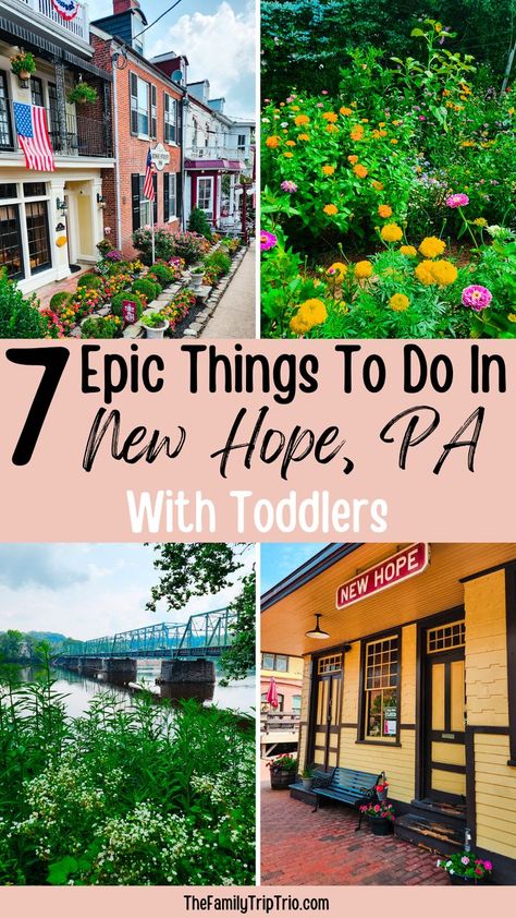 Attractions near New Hope, PA Affordable Family Vacations, New Hope Pennsylvania, East Coast Vacation, Best Family Vacation Destinations, Family Summer Vacation, New Hope Pa, East Coast Road Trip, Us Travel Destinations, Family Vacation Destinations