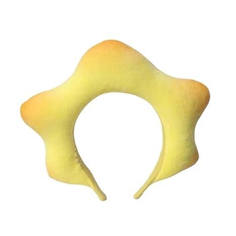 Amazon.com: Fxaelian Cosplay Cute Novelty Funny Yellow Gold Sun Headband Hairband Hair Hoop Halloween Costume Party Headpiece Headwear Hair Accessories Sunshine : Clothing, Shoes & Jewelry Shark Headband, Panda Headband, Sun Headband, Fandom Aesthetic, Halloween Headbands, Funny Shoes, Big Shark, Halloween Costume Party, Cosplay Cute