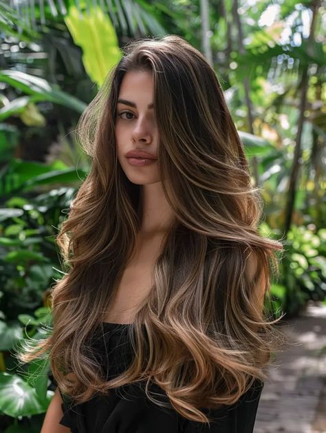 55 Beach Waves Hairstyles: The Ultimate Guide Long Layered Beach Waves, Beach Waves Side Part Long Hair, Long Lasting Beach Waves, Light Beachy Waves, Effortless Beach Waves, Beach Wave Hairstyles, Beach Waves Hairstyles, Engagement Hair, Wave Hairstyles