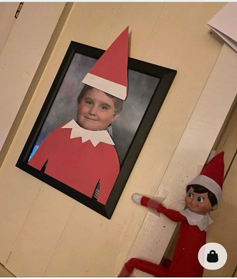 Elf And Artic Fox Ideas, Elf Ideas Easy First Day, Flour Elf On The Shelf, Elf On The Shelf Donut Snowman, Elf Ideas Last Day, Elf Ideas For Little Kids, Elf Airplane Ideas, Adding A Second Elf On The Shelf, Elf Dad Farted