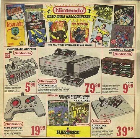 Kay-Bee Toys ad for NES