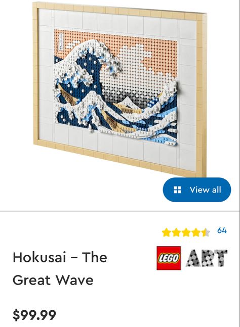 Japanese Wave Painting, Japanese Wave, Wave Painting, Building Instructions, Lego Art, Learn To Code, Lego Star, Lego Sets, Great Wave