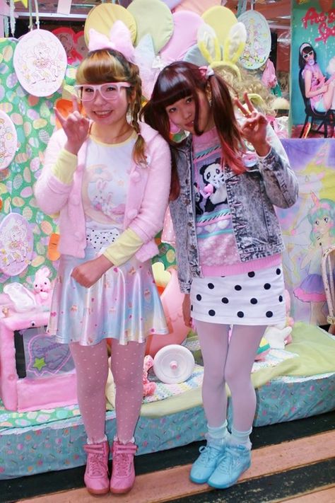 Pop Kei Fashion, Fairy Kei Aesthetic, Fem Clothes, Pop Kei, Muted Pastels, Fairy Kei Fashion, Pastel Color Palette, Kei Fashion, Pastel Fashion