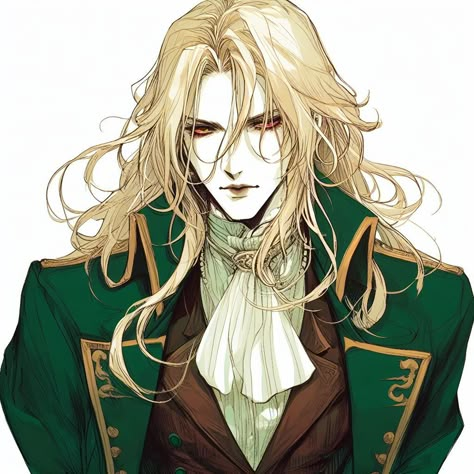 Man With Long Blonde Hair, Adrian Tepes, Castlevania Alucard, Alucard Tepes, Alucard Castlevania, Castlevania Wallpaper, Nature Witch, Vampire Hunter D, Vampire Hunter